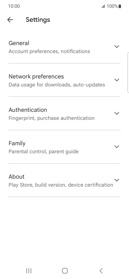 Press Network preferences.
