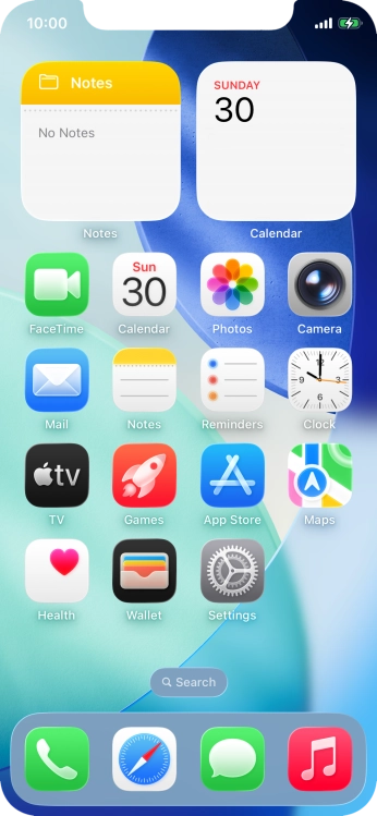 When the battery charging icon is displayed, charging is in progress.