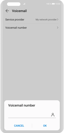 Key in +447953222222 and press OK.