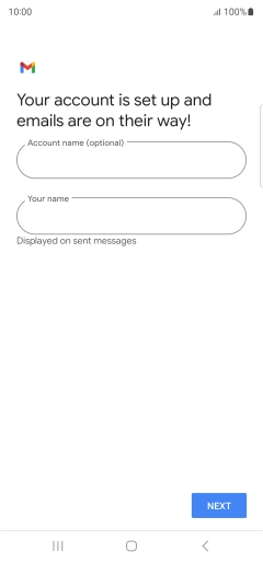 Press the field below 