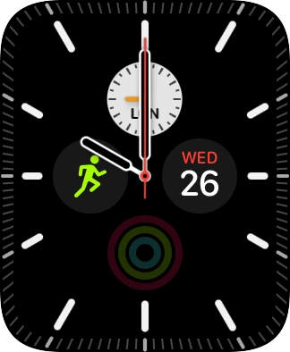 Press and hold the Digital Crown to turn on Siri.