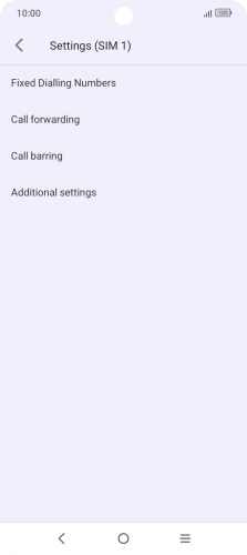 Press Fixed Dialling Numbers.