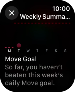 Press the Digital Crown several times to return to the main menu.