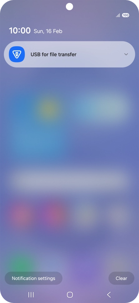 Press the drop down list.