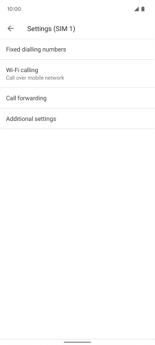 Press Fixed dialling numbers.