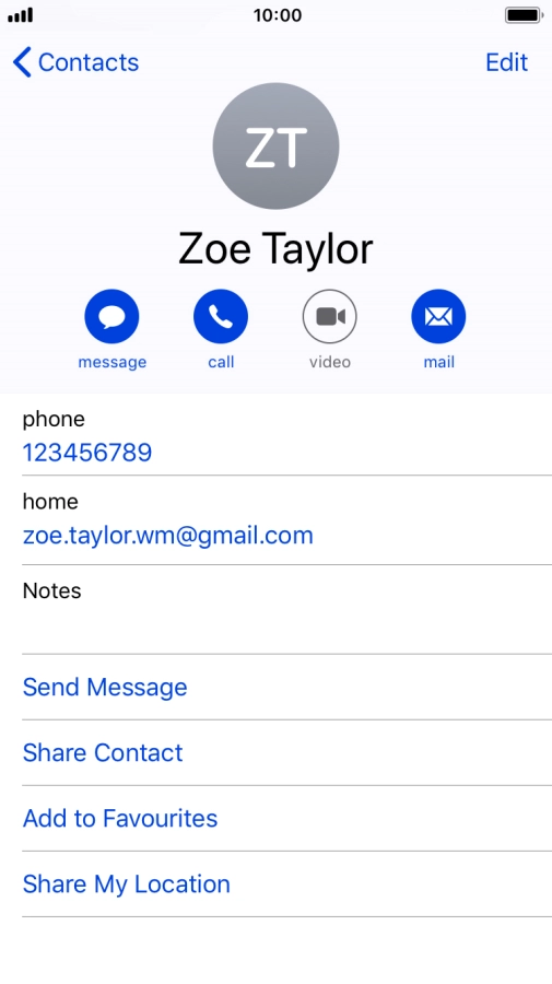 Press the required number.