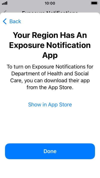 Press Show in App Store and follow the instructions on the screen to download and install the app.