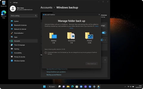 Click the required folders.