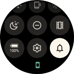 Press the Do Not Disturb icon to turn the function on or off.