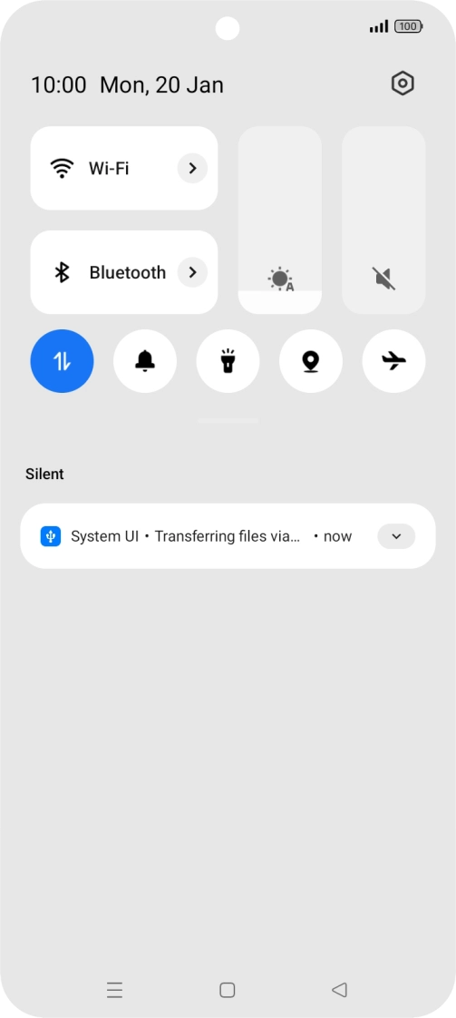 Press System UI.
