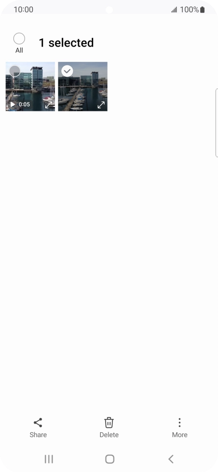 Press the field above 