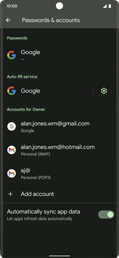 Slide your finger upwards starting from the bottom of the screen to return to the home screen.