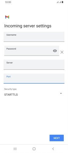Press the drop down list below 