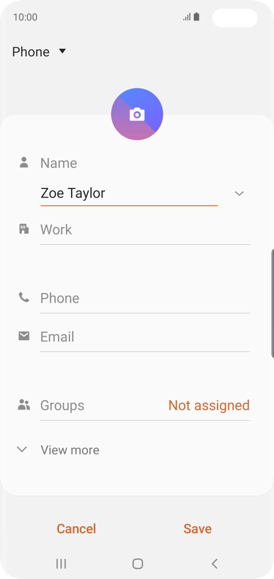 Press Phone and key in the required phone number.