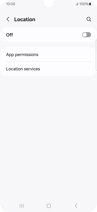 Press the indicator to turn the function on or off.