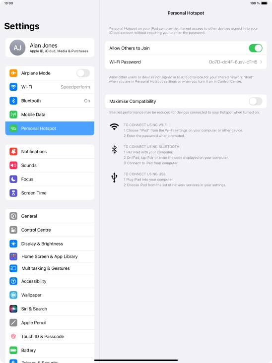 Slide your finger upwards starting from the bottom of the screen to return to the home screen.