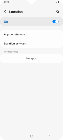 Press App permissions.