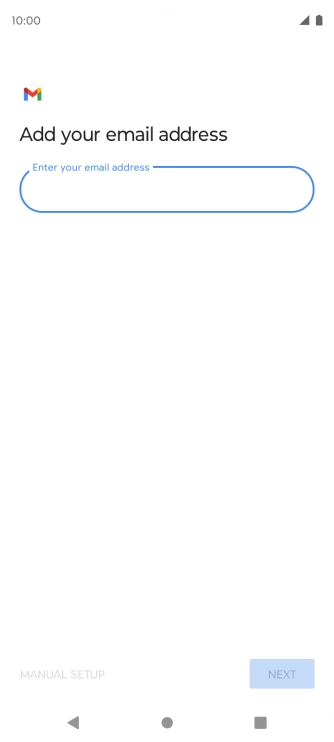 Press the field below 