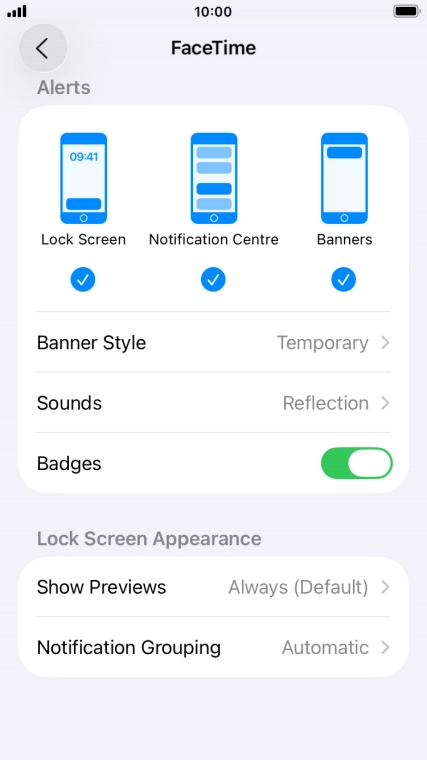 Press Notification Grouping.