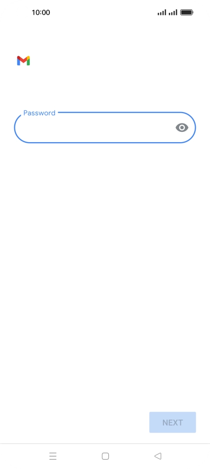 Press the field below 