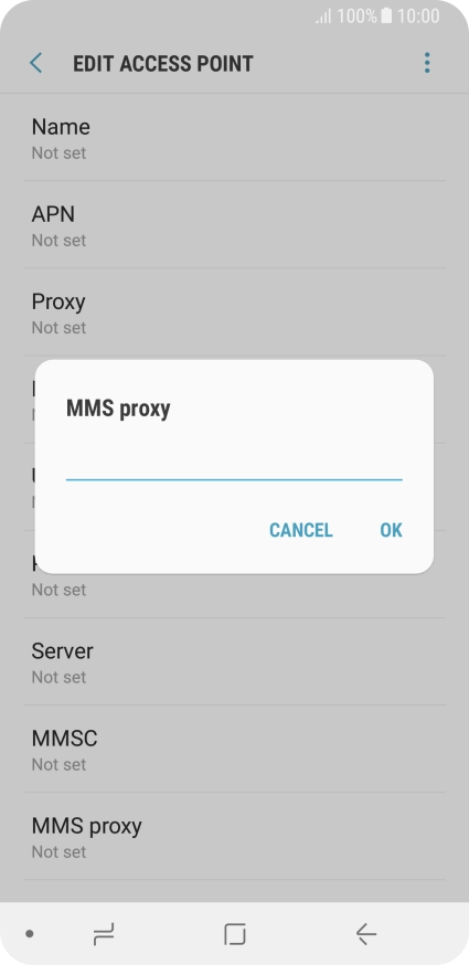 Key in 149.254.201.135 and press OK.