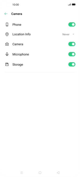 Press the drop down list next to 