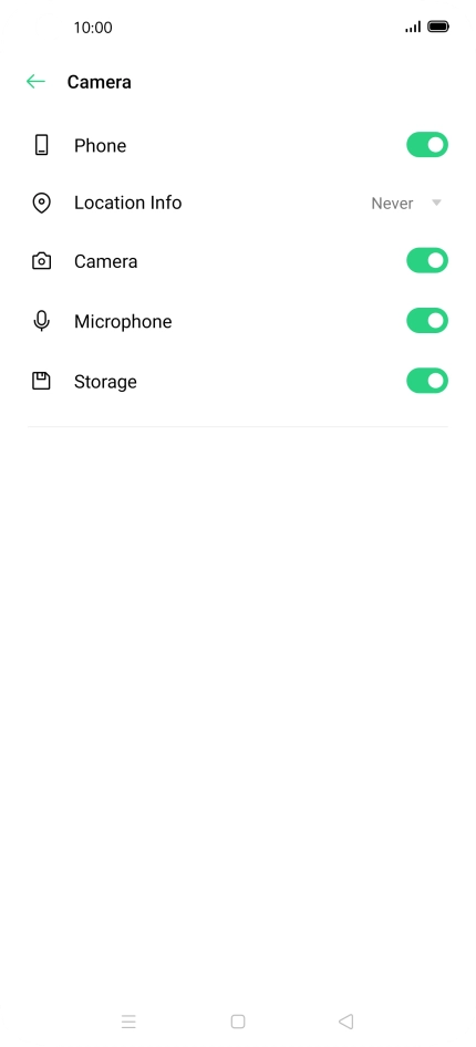 Press the drop down list next to 