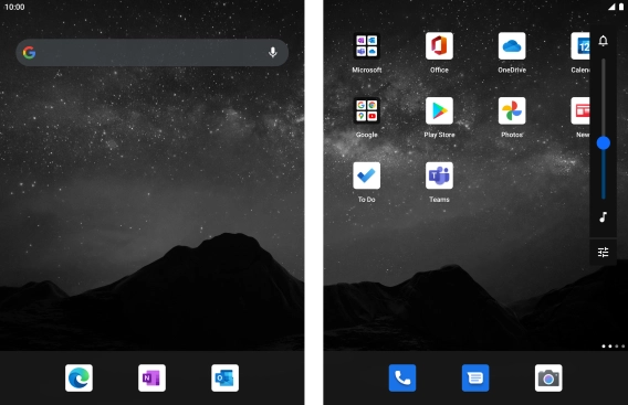 Press the sound mode icon the necessary number of times to turn silent mode on or off.