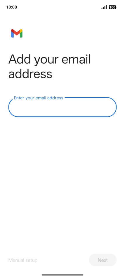 Press the field below 