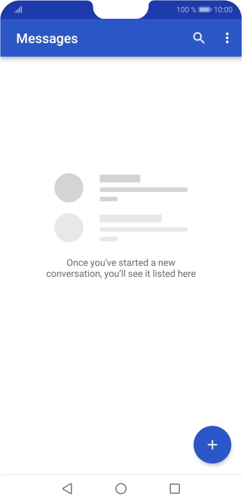 Press the new message icon.