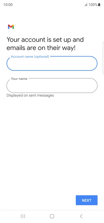 Press the field below 