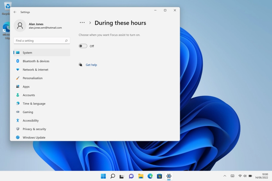 Click the indicator to turn on the function.