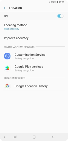 Press Locating method.
