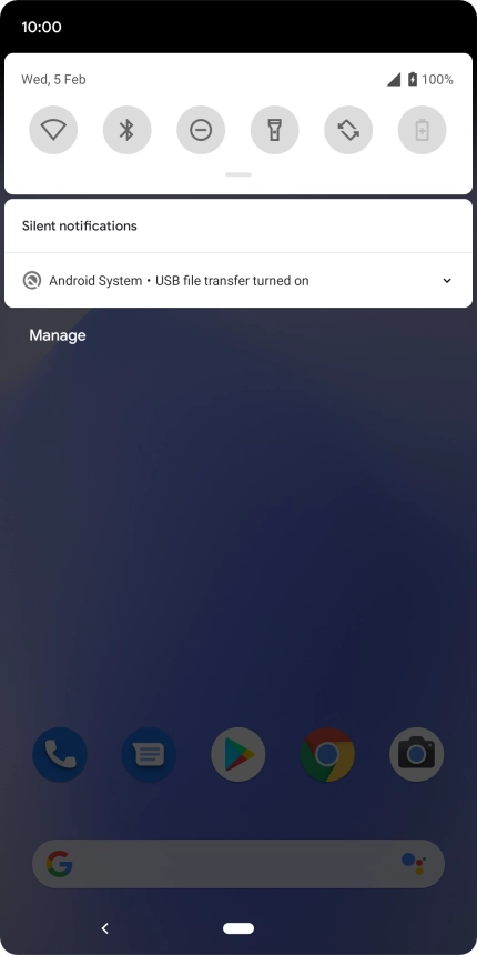 Press Android System.