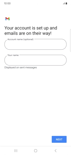 Press the field below 