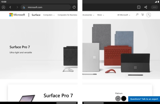 Slide your finger upwards starting from the bottom of the screen to end enhanced screen mode.