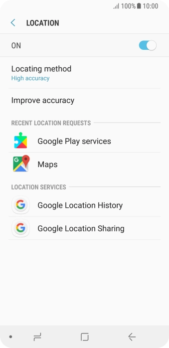 Press Locating method.