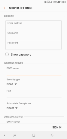 Press the drop down list below 
