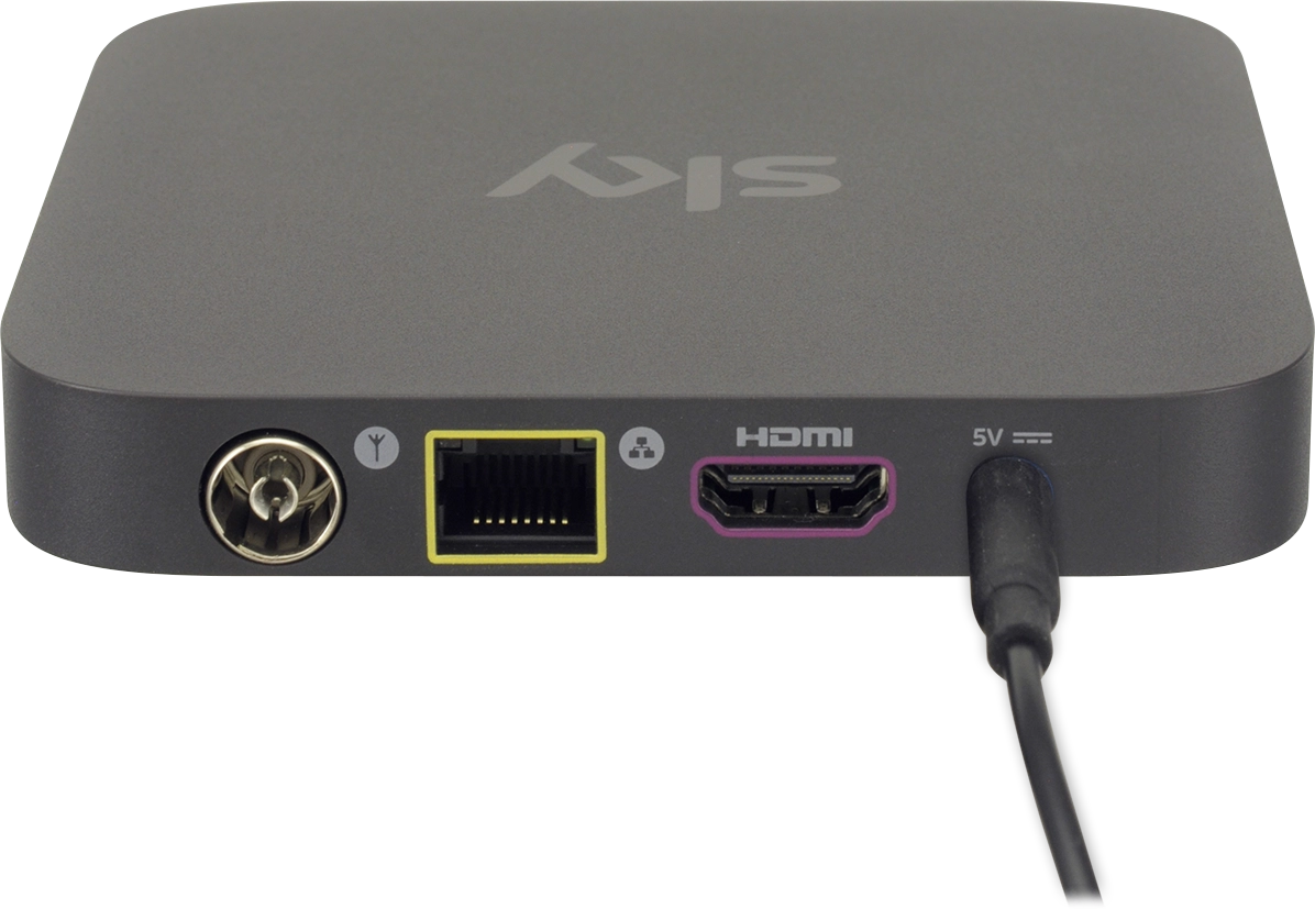 Connect the power supply to the power plug to turn on your set-top box. It may take a little time for your set-top box to restart and reconnect to the internet.