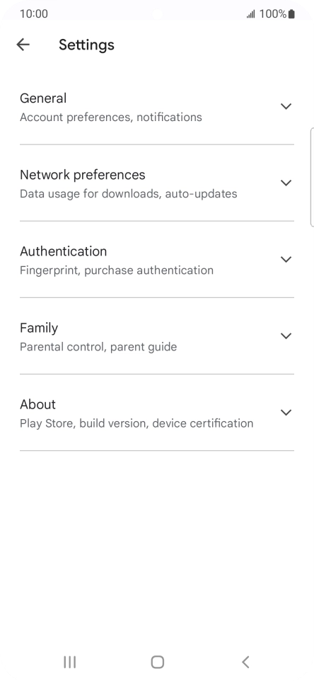 Press Network preferences.