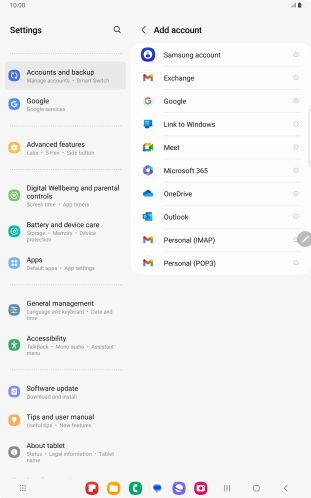 Press Personal (IMAP).