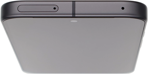 Find the opener for the SIM holder. Insert the opener into the small hole in the SIM holder.