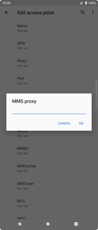 Key in 149.254.201.135 and press OK.