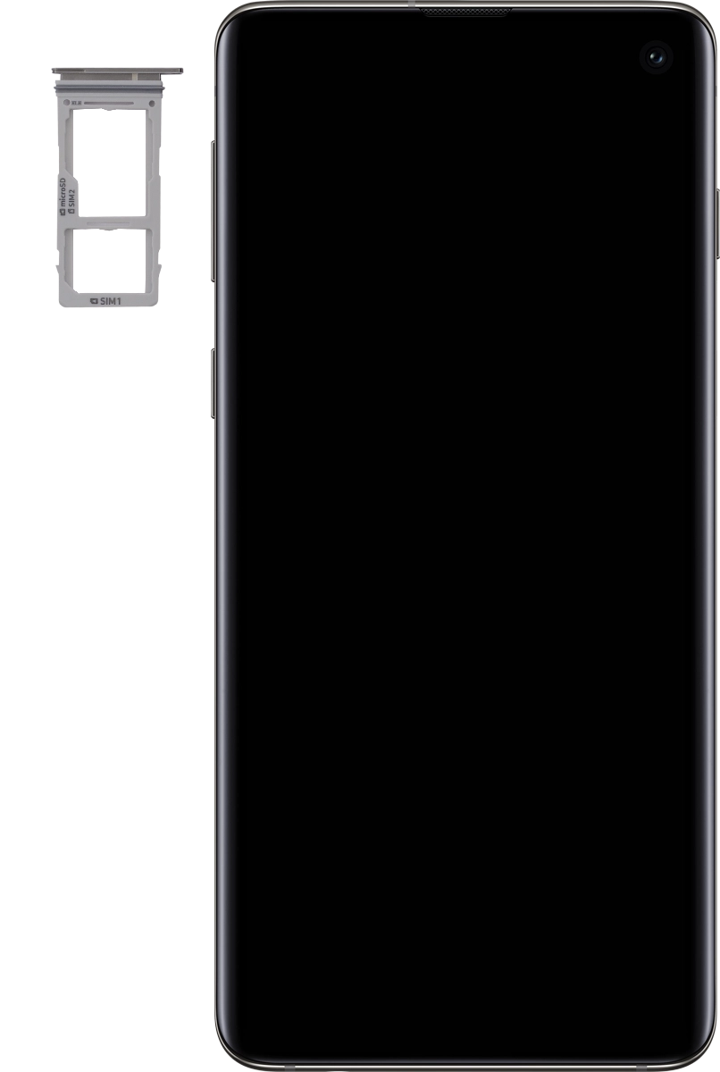 Place your SIM as illustrated next to the SIM holder.