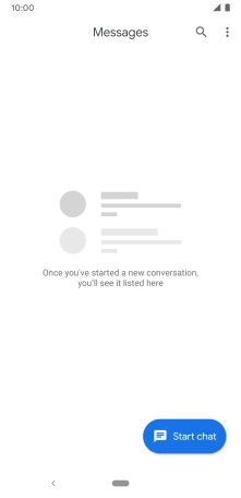 Press Start chat.