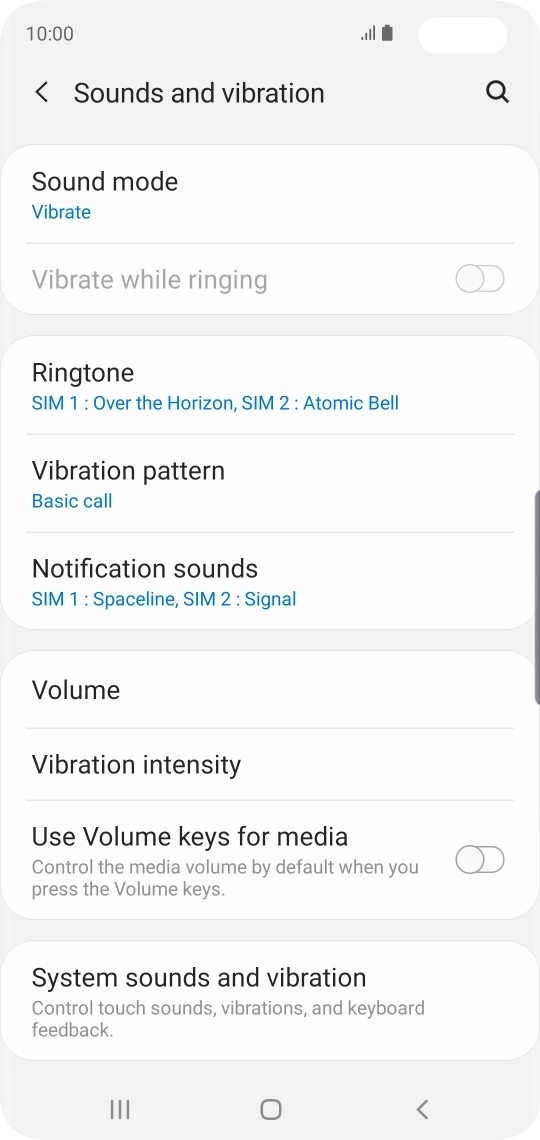 Press Ringtone.