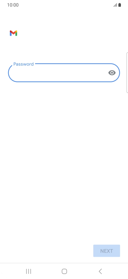 Press the field below 