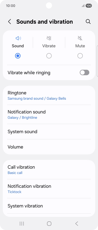 Press Ringtone.