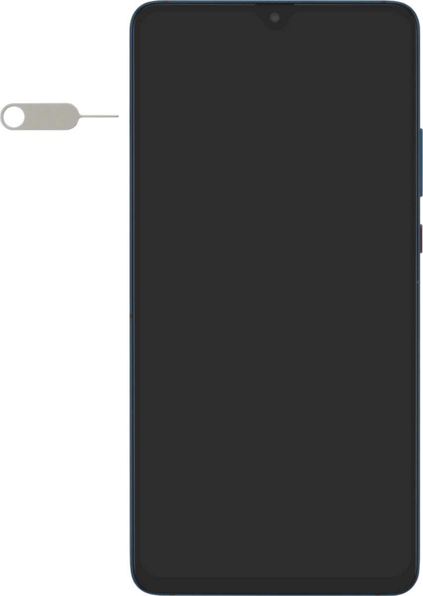 Find the opener for the card holder.