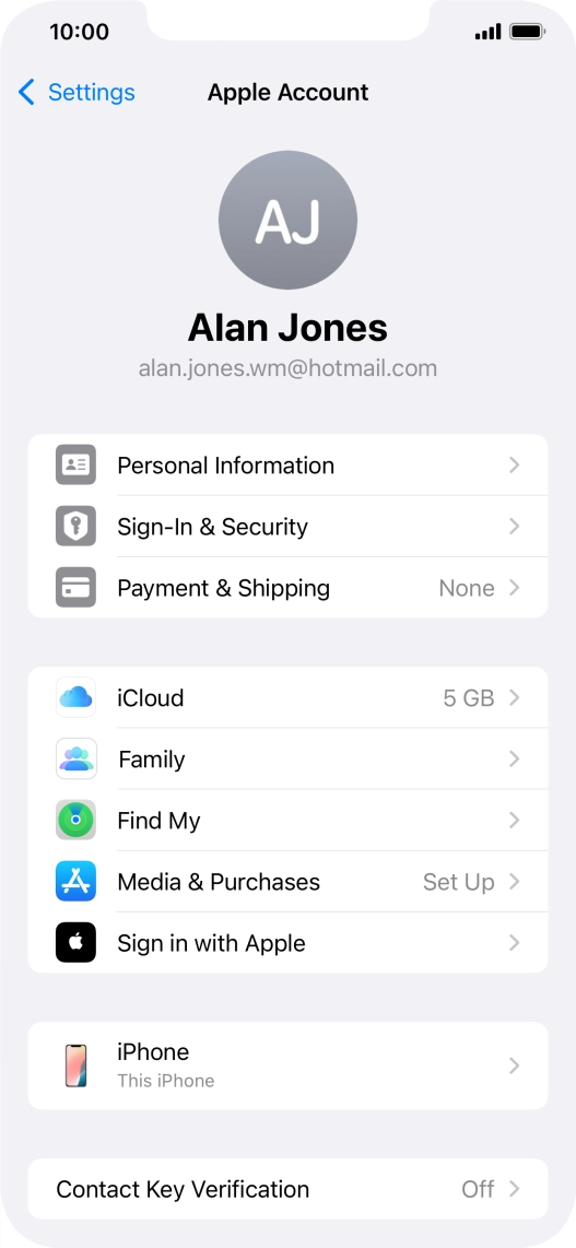 Slide your finger upwards starting from the bottom of the screen to return to the home screen.
